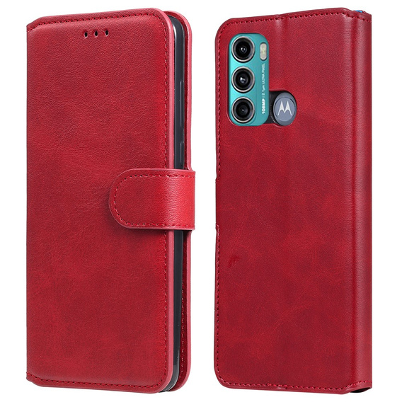 Etui Wallet do Motorola Moto G60, Red