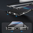 Etui Magnetic Glass do Sony Xperia 1 VI, czarne