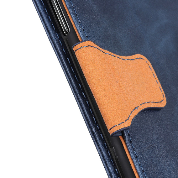 Skórzane Etui Wallet do Xiaomi Redmi Note 11 Pro, Blue