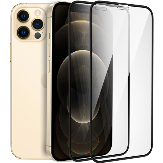 2x Szkło Hybrydowe Ceramic ERBORD do iPhone 12 / 12 Pro