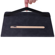Etui do Lenovo Tab P11 Gen 2 TB350FU TB350XU 11.5", Wallet Pen Slot, czarne