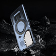 Etui do Samsung Galaxy S24 FE, Military MagSafe with camera protection, niebieskie