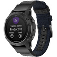 Pasek Nylonowy do Garmin Fenix 22mm, Niebieski