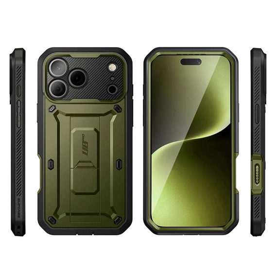 Etui Supcase do iPhone 17 Pro Max, Unicorn Beetle Pro, Guldan