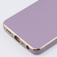 Etui do Oppo A58 4G, Glamour CamShield, fioletowe