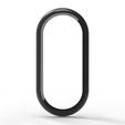 2w1 Etui + Szkło Hartowane do Xiaomi Smart Band 10 / 9 / 8, Czarne