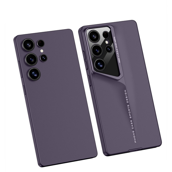 Etui do Samsung Galaxy S25 Ultra – ultra cienkie, twarde, matowe – fioletowe