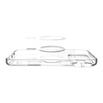 OUTLET Etui Spigen do iPhone 17 Pro, Ultra Hybrid MagSafe, Clear / White
