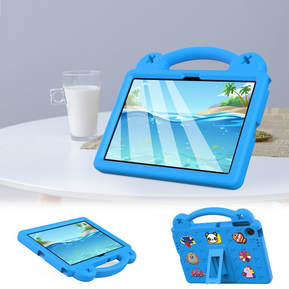 Etui do Lenovo Tab 10.1" TB311FU, Cute Patterns, z podstawką, niebieskie