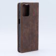 Etui do Motorola Moto G13/ G23 4G, ERBORD Vintage portfel z klapką, kawowe
