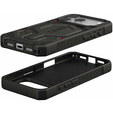 Etui Urban Armor Gear do iPhone 17 Pro, Monarch Pro Kevlar MagSafe, kevlar black