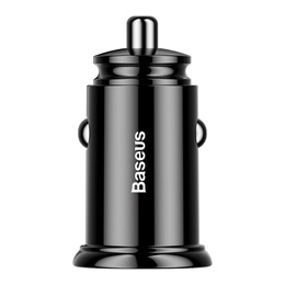 Baseus ładowarka samochodowa PD Dual QC 3.0 2x USB 60W – czarna