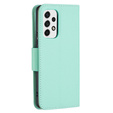 Etui Litchi Wallet with Strap do Samsung Galaxy A53 5G, Green