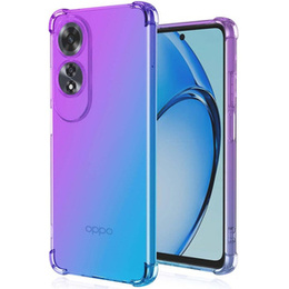 Etui Gradient Dropproof do Oppo A60, Fioletowe / niebieskie