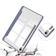 Etui do Samsung Galaxy Tab S10 FE+ Plus, Smartcase Hybrid, z miejscem na rysik, fioletowe