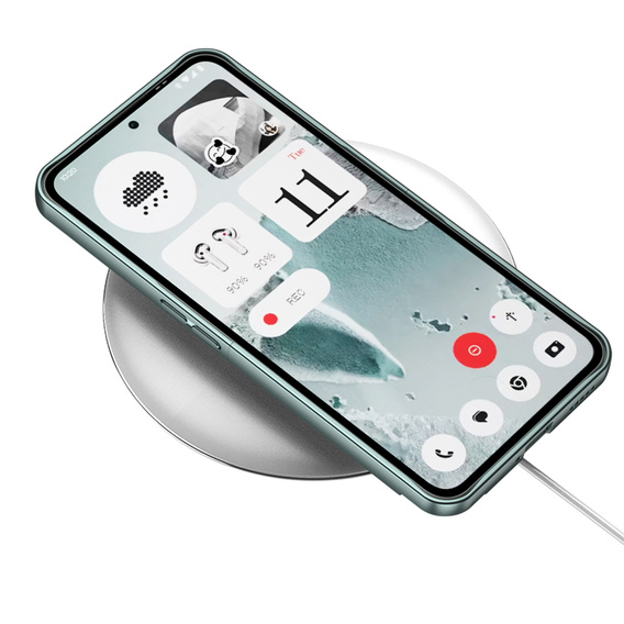 Etui do CMF Nothing Phone 2 Pro – kontrastowa obudowa z pełną ochroną - zielone