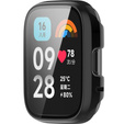 2w1 Etui + Szkło Hartowane do Xiaomi Redmi Watch 3 Active, Czarny
