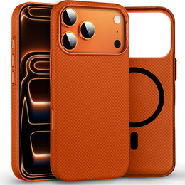 Etui SULADA do iPhone 17 Pro Max z MagSafe – pomarańczowe