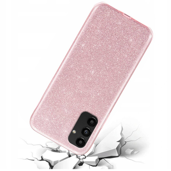 Etui Glitter Case do Samsung Galaxy A04S / A13 5G, Pink