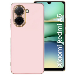 Etui do Xiaomi Redmi A5, Glamour CamShield, różowe rose gold