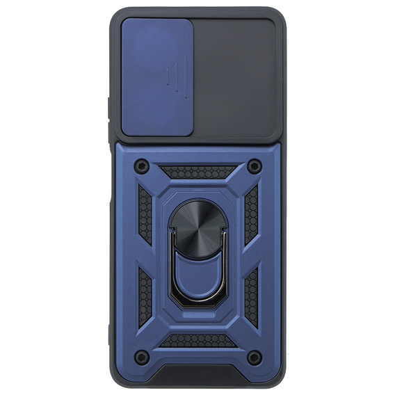 Etui pancerne do Realme 14X / Realme C75, CamShield Slide, niebieskie