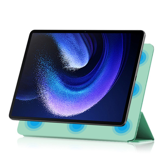 Etui do Xiaomi Pad 6, Magnetic Smartcase, jasnozielone