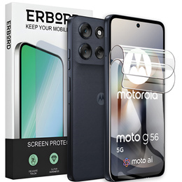 2x Folia Hydrożelowa do Motorola Moto G56 5G, ERBORD Hydrogel Foil