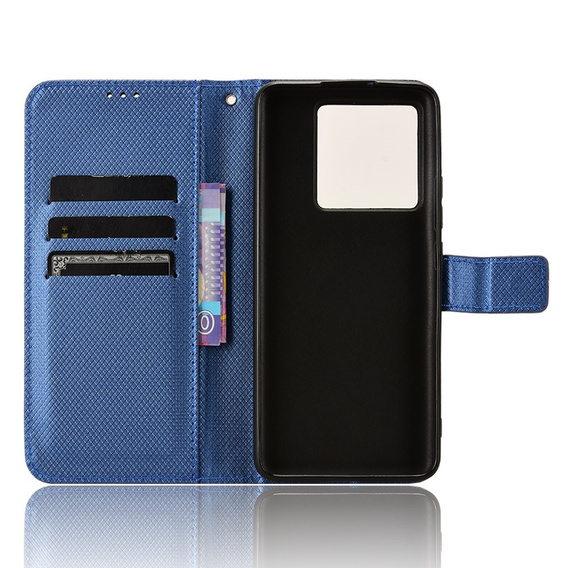 Etui z klapką do Xiaomi 13T / 13T Pro, Smart Magnet, niebieskie