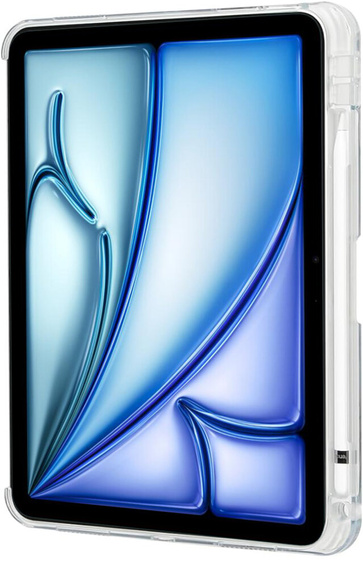Etui do iPad Air 11" 2025/2024 (7/6 gen.), Silikonowe, przezroczyste