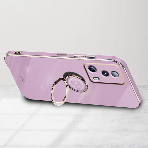 Etui do Xiaomi 13 Lite, Electro Ring, fioletowe