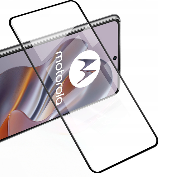 2x Szkło Hartowane do Motorola Edge 50 Neo, ERBORD 3D pełne, szybka na cały ekran
