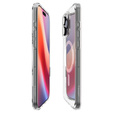 Etui z MagSafe Spigen do iPhone 16 Pro Max, Ultra Hybrid "T", Przezroczyste