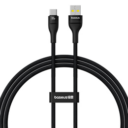Baseus Flash 2 – kabel USB‑A do USB‑C 100 W, 2 m - czarny