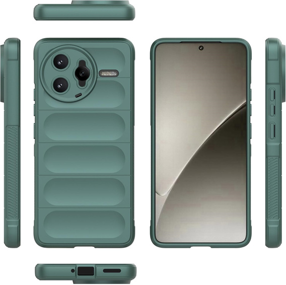 Etui do Xiaomi Poco F7 Ultra, Gaming Shockproof, zielone