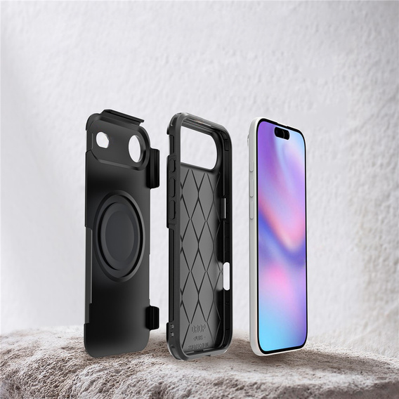 Etui pancerne do iPhone Air, MagForce MagSafe, czarne