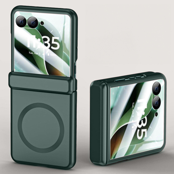 Etui ochronne z MagSafe do Motorola Razr 60 Ultra 5G – zielone