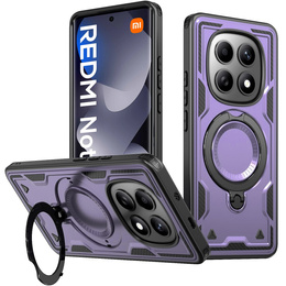 Etui magnetyczne do Xiaomi Redmi Note 15 5G / Poco M8 5G, fioletowe