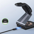 ERBORD Station 3w1 – magnetyczna ładowarka z MagSafe do iPhone, Apple Watch i AirPods