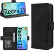 Etui z klapką do Xiaomi Redmi 13, Card Slot, czarne