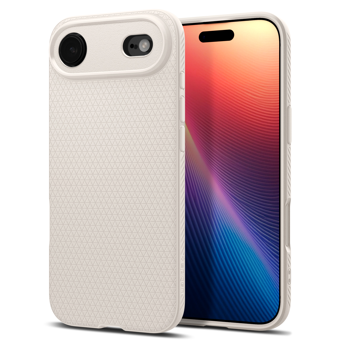 Etui Spigen do iPhone Air, Liquid Air, Natural Titanium