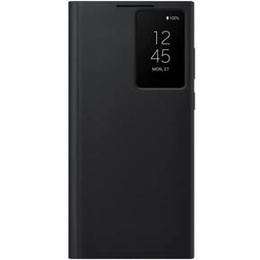 Oryginalne Etui Samsung do Galaxy S23 Ultra, S View Wallet Cover, Czarne