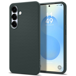 Etui Spigen do Samsung Galaxy S25, Liquid Air, abyss green + Szkło Hartowane 9H