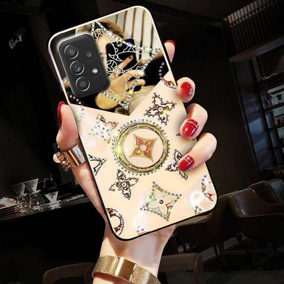 Etui Fashion do Samsung Galaxy A52 / A52S, różowe