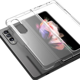 Etui Rubberized Hard PC Shell do Samsung Galaxy Z Fold3 5G, Clear