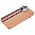 Etui do iPhone 16 Plus, Carbon Fiber MagSafe, żółte