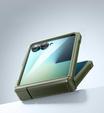 Etui pancerne do Samsung Galaxy Z Flip7 5G, Dexnor, zielone
