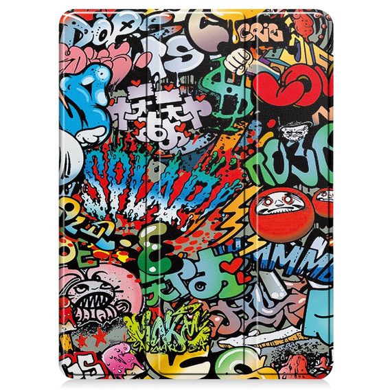 Etui do iPad Pro 11" 2024 (5 gen.), Smartcase, graffiti