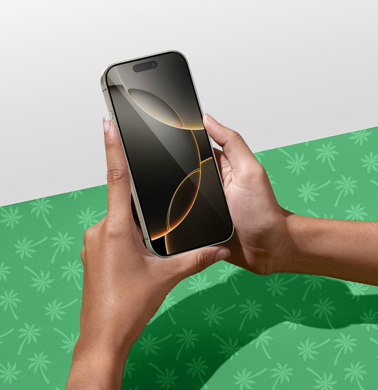 Szkło hartowane 5D Full Glue Smart Palm do iPhone 16 Pro Max