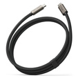 RINGKE Kabel 2x USB 3.2 Type-C 240W 100cm, czarny