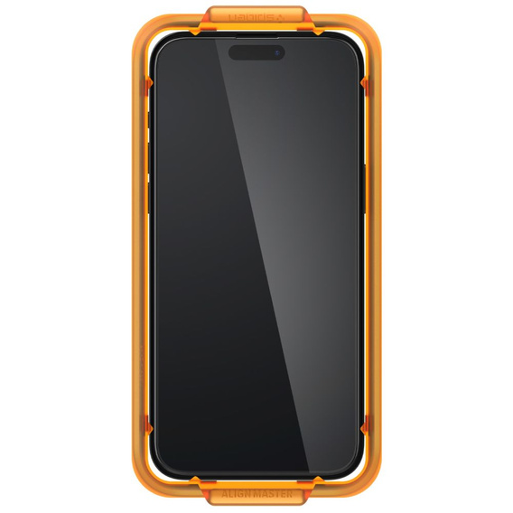 Spigen Szkło Hartowane do iPhone 15 Plus, ALM Glass FC (2 sztuki), Czarne